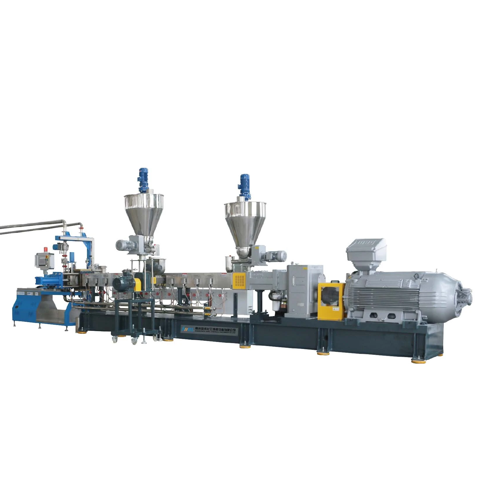 CJWV-77 Twin screw pelletizing line High Filler Compounding Line With High Capacity Series Color MB CaCO3 Masterbatch