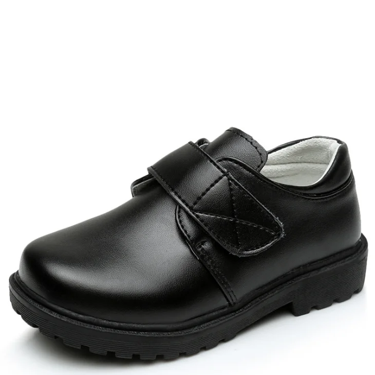 
YY10115S Factory wholesale elegant British style children black leather dress shoes school shoes formal shoes for boys 