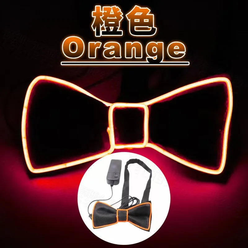 New Year Neon LED Tie Nightlife Light up Glow for Christmas Rave Party Perfect Gift Idea for Party Supplies
