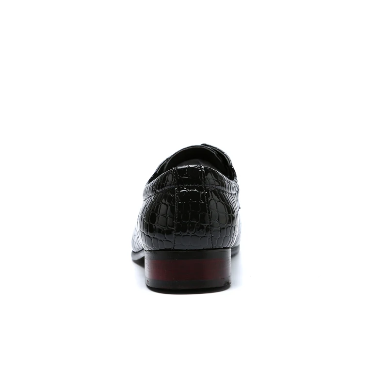 Alibaba-Webshop hot sale china factory cheap business classic knit design oxford flat dress shoes for men latest