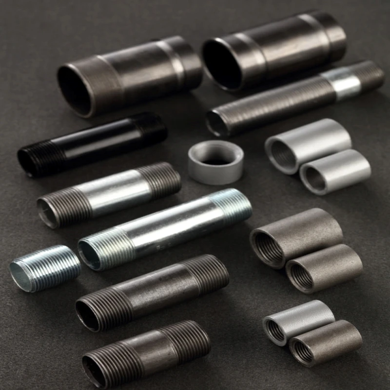 Super Quality Pipeline Joint Tube Plumbing Accessories Materials male thread socket iron Pipe Fittings steel Coupling