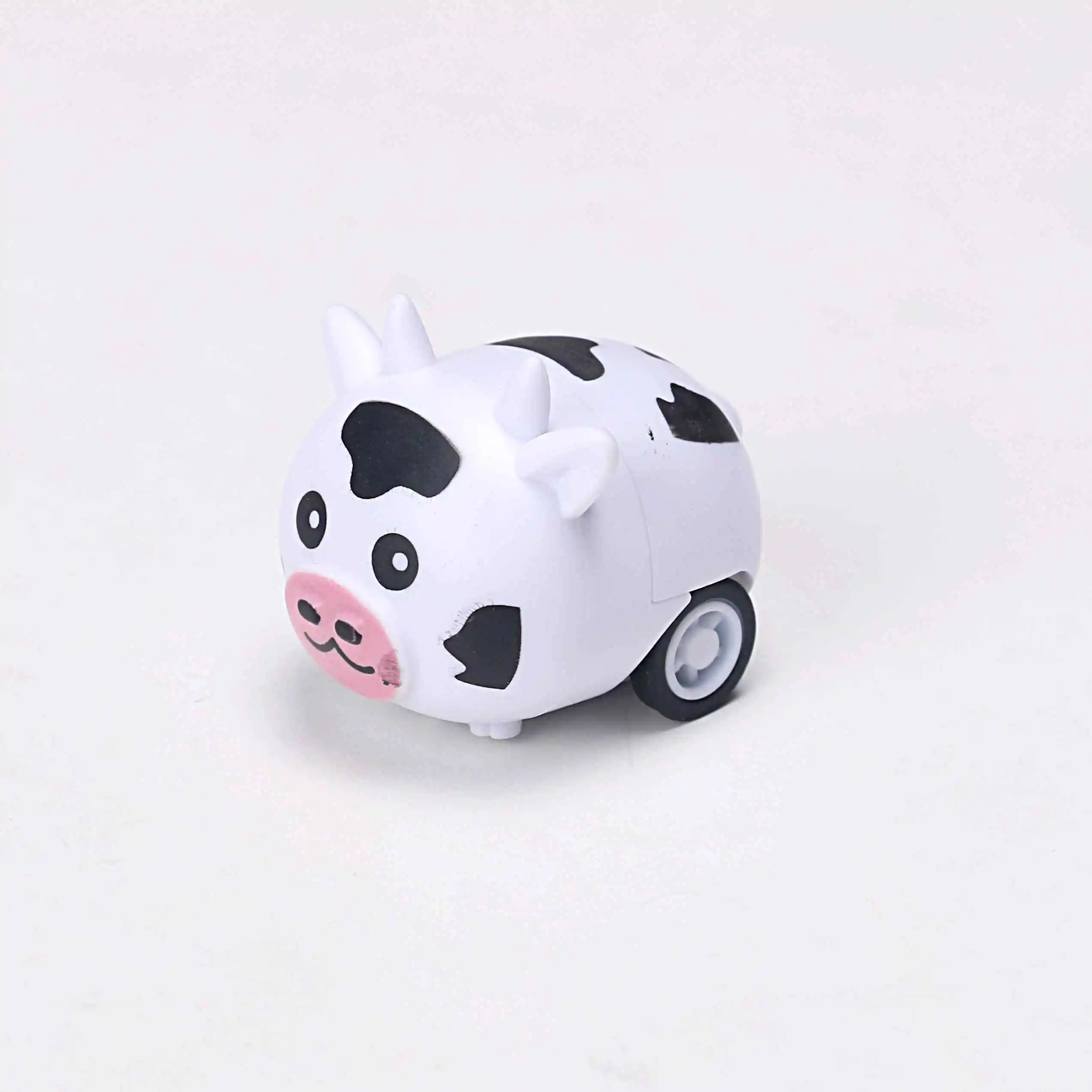 Best Selling Cute Pig Pull Back Car Cartoon Funny Educational Game Toy Gift Children Fidget Toy Promotion Food Gift Toy