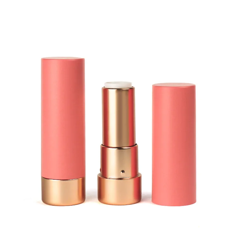 Plastic lip balm container eco friendly lipstick container wholesale custom logo empty lipstick tube
