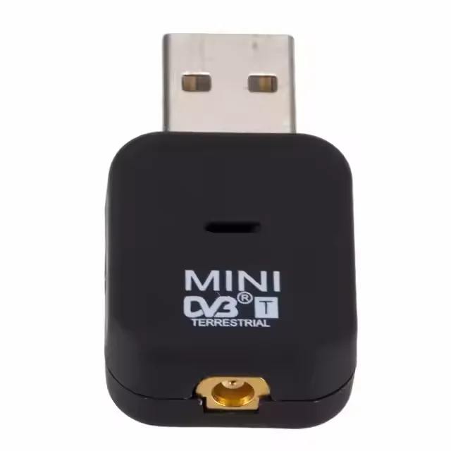Portable Mini DVB-T USB TV Stick Tuner Receiver Stable Android Operated HD Digital TV Stick for Smart Mini Digital TV Reception