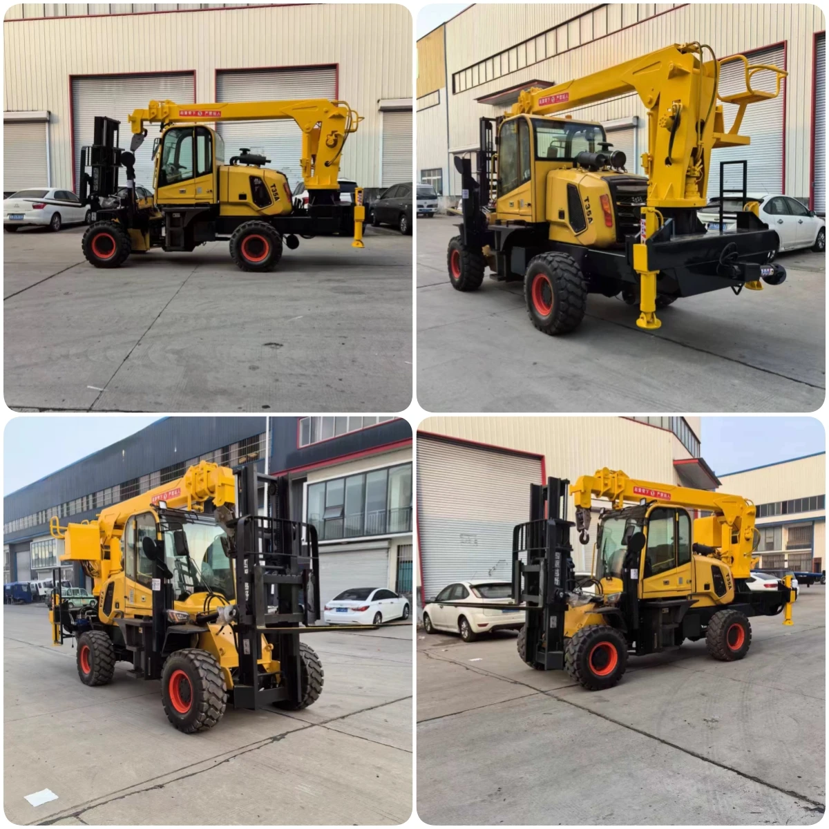 Factory Direct Sales High-Quality Off-Road Forklift 3.5-Ton for Engineering Factories
