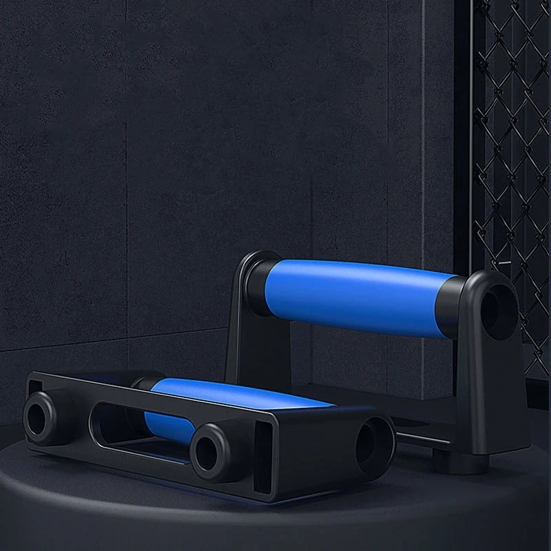 Adjustable Portable Foldable Push Up Frame Stand Bar Power Press Push Up Board With Resistance Bands