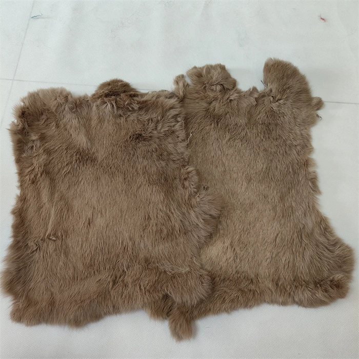 Origin Rex Rabbit Fur Plate Real Rex Rabbit Pelt Plates