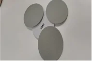 OEM Pyramid Sponge Sand 3inch round Abrasive Tools with  Aluminum Oxide Aluminium Materials for Grinding