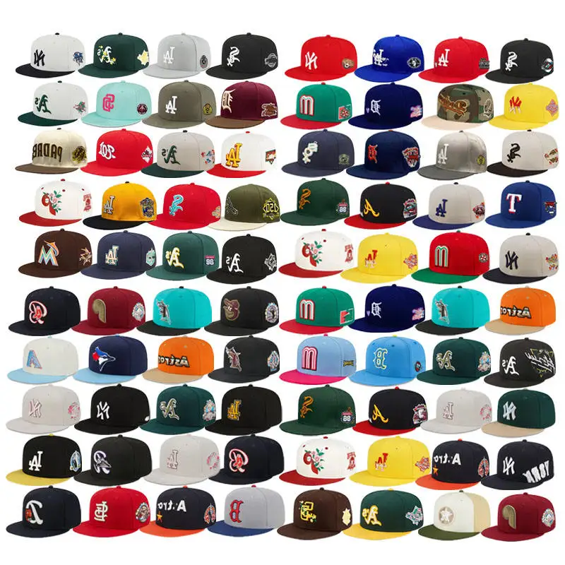 Vintage Mens Sports Baseball Cap De Beisbol Fitted Hats Trucker Snapback Caps American Team Gorras  New Original Era