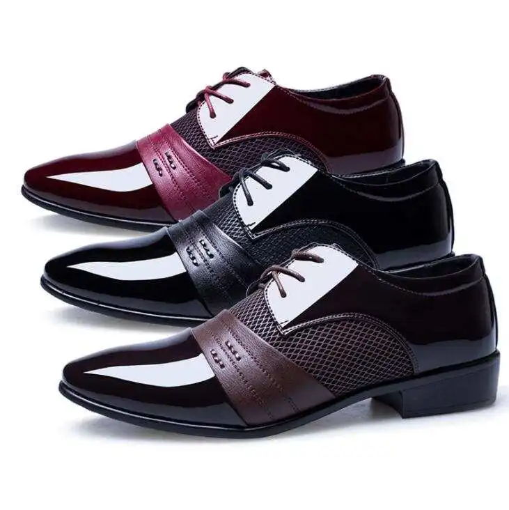 Мужские деловые туфли, классические туфли в британском стиле, очень большие размеры 47, 48, осень 2019