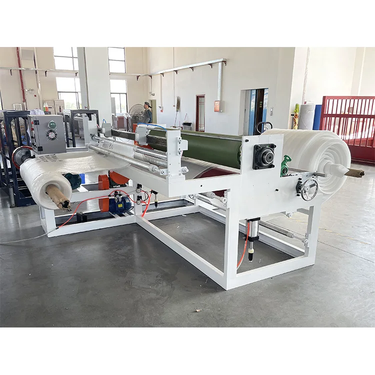 FLY-1600 EPE foam sheet lamination machine embossing function