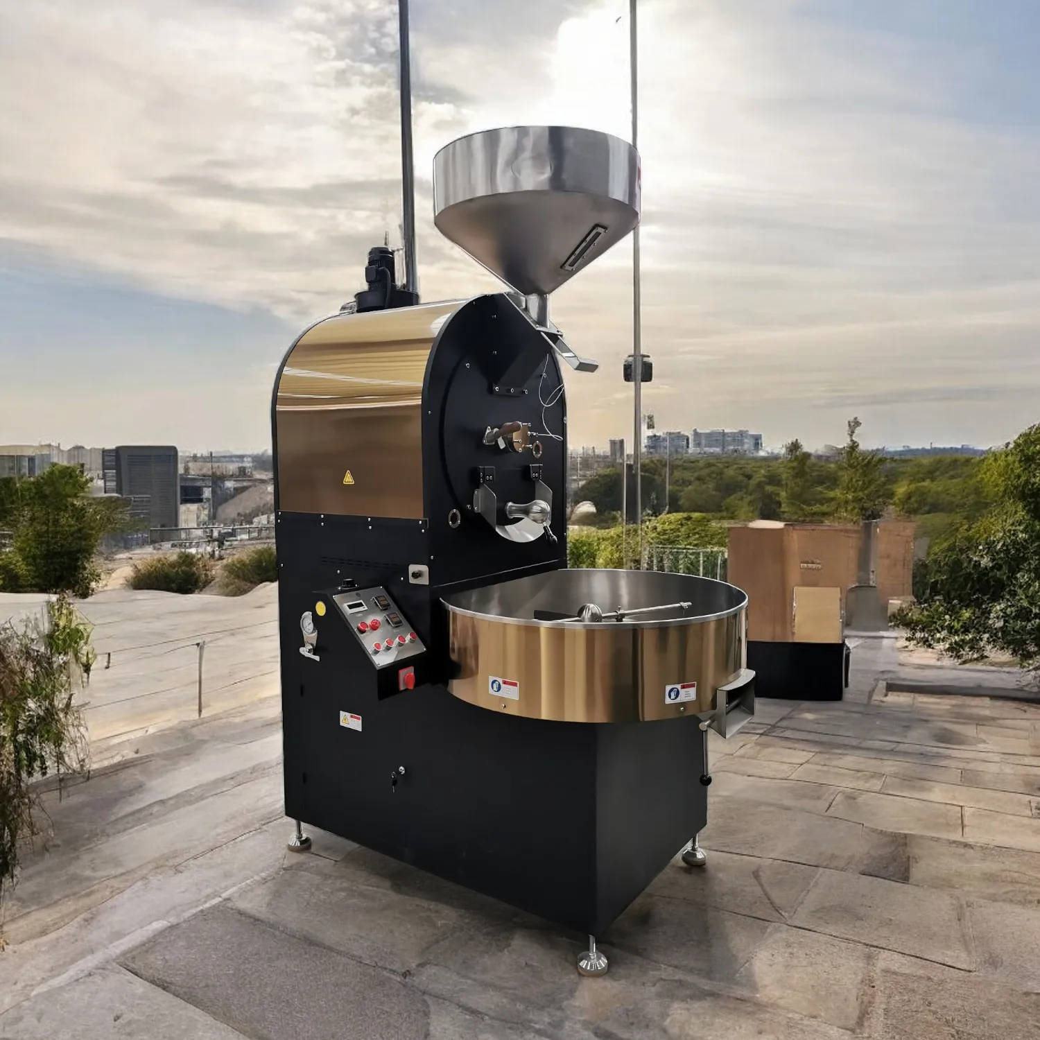 Functional And Industrials Commercial For Sale 10kg Shop Types Multi Functions Commercials Coffee Roaster