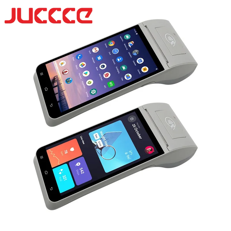 mini android nfc tablet waterproof smart devices payment 58mm handheld mobile pos terminal machine device