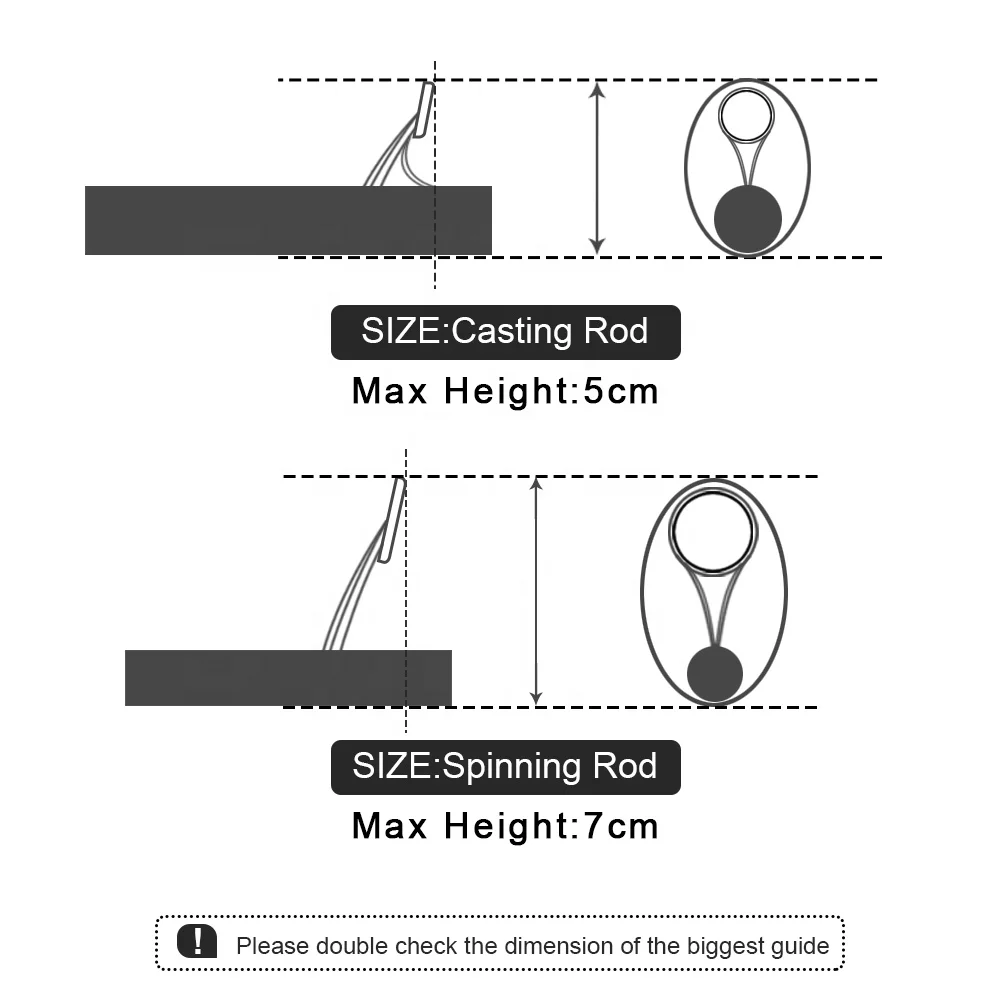 Spinning Fishing Rod Socks Braided Mesh Rod Sleeve Cover Protector   Blue/Black