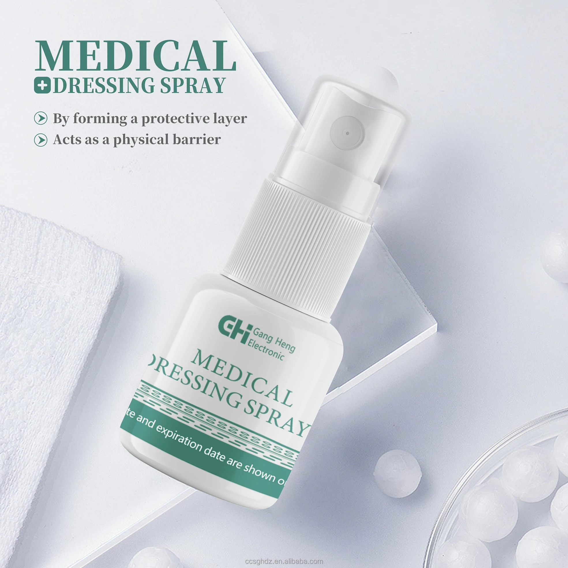 Skin and Wound Treatment Bundle  First Aid Healing Mist and Hydrogel Spray
