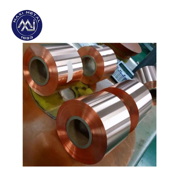 Wholesale High Quality Copper Sheet Plate 0.1mm-5.0mm Thickness Alloy Strip Copper Coil