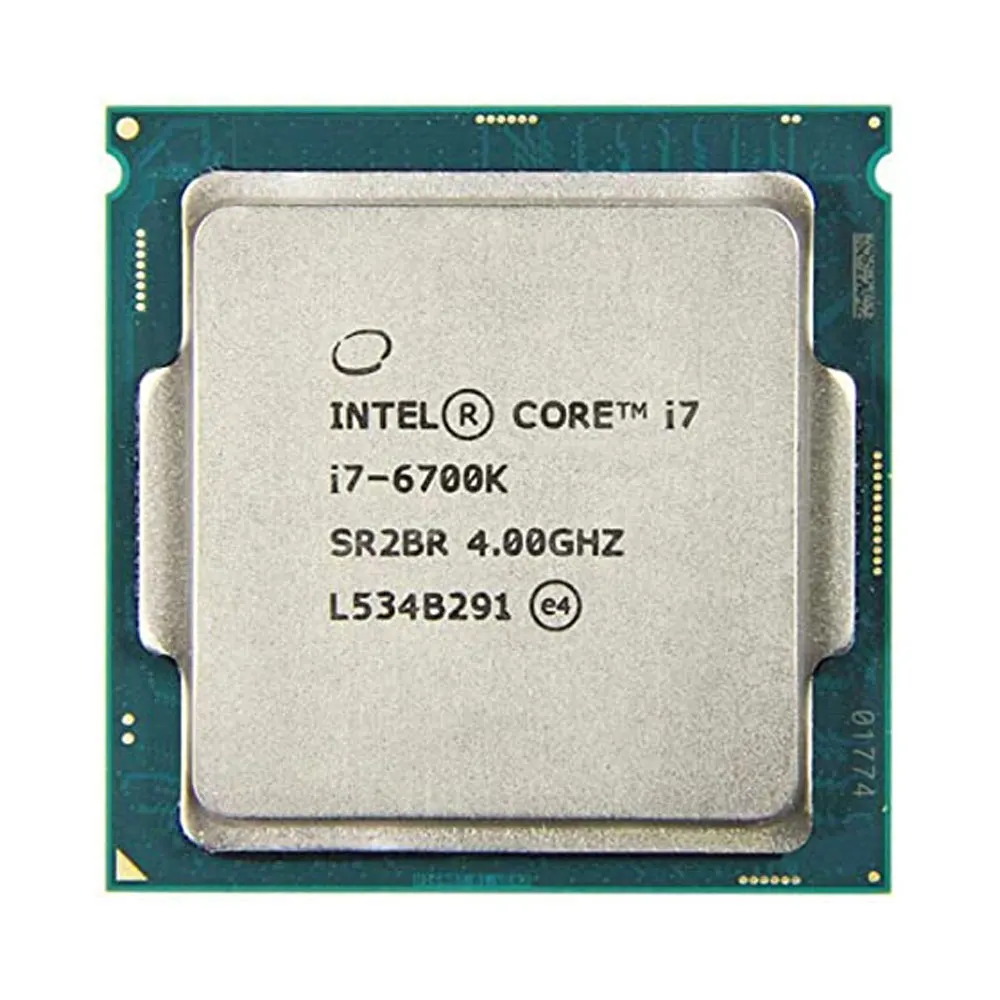 Intel Core I7-6700K CPU Desktop Processor LGA 1151 Socket 4GHz 14 Nanometer Products Cache Main Place Stock Ready 100% test OK