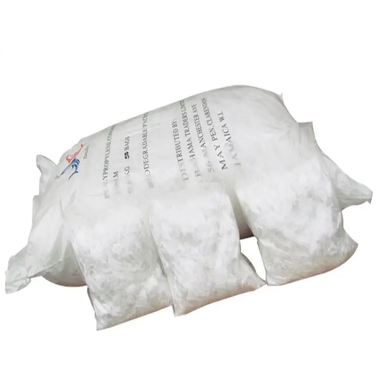 
Concrete Pp Fiber Twisted Bundle Pp Fiber 100% Polypropylene Stable Fiber 