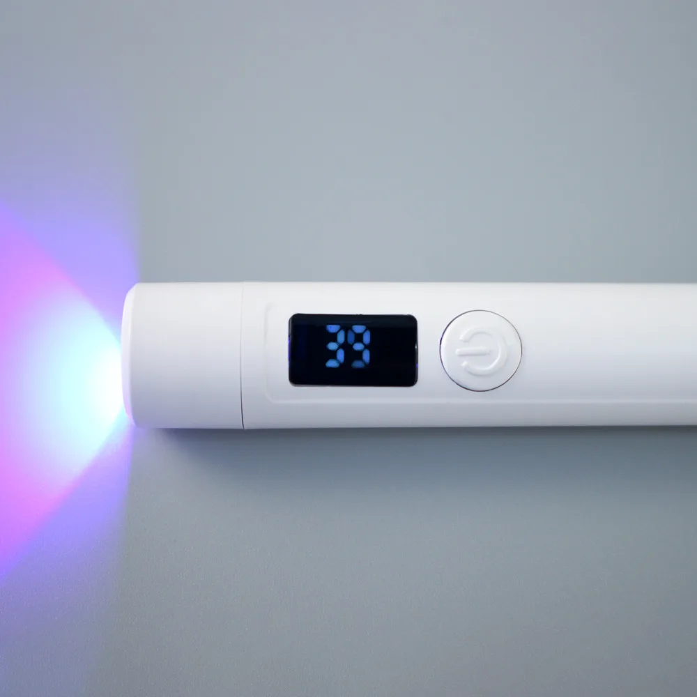 Wholesale Timer Fast dryer Handheld Rechargeable Cordless Curing nail polish Gel Portable Mini Uv Led Nail Lamp