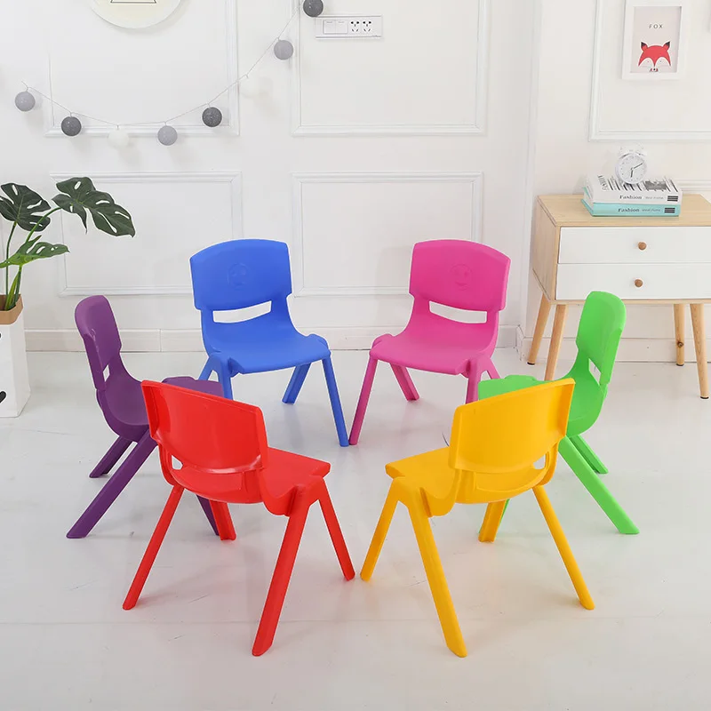 Cheap Colorful Design Modern Home Furniture Wholesale Kids Baby Children Stackable Chair For Kids