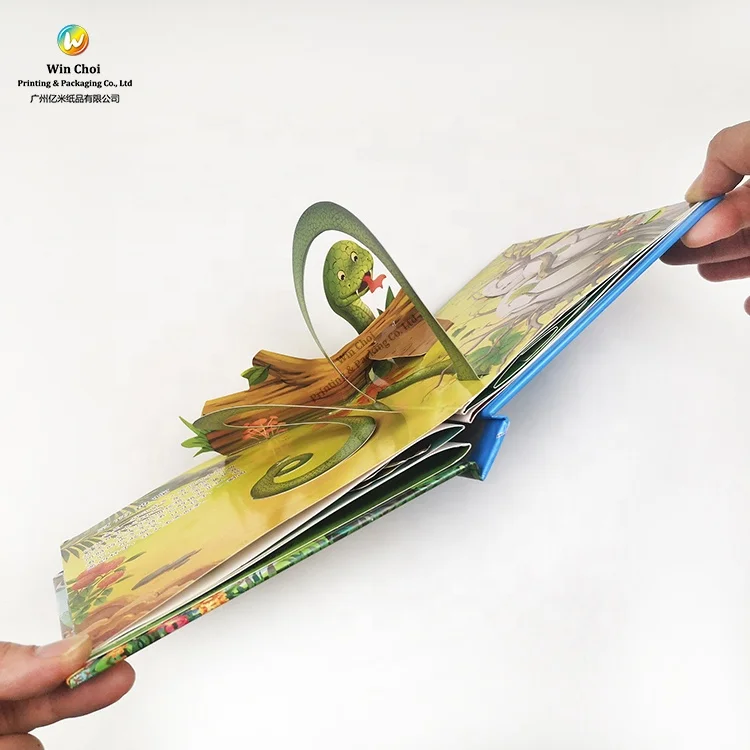 Book Books Children Popup Books Wholesale Custom Offset Printing Film Lamination Chart Paper Hard Cover Paper & Paperboard