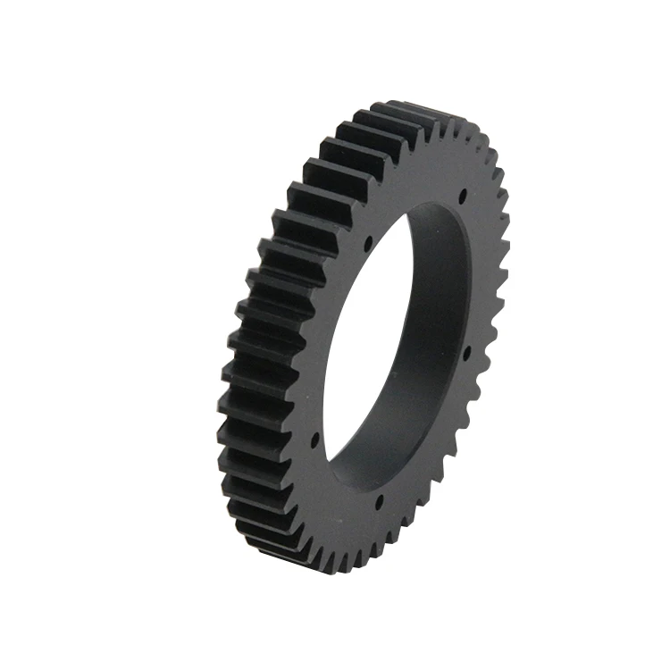  GManufacturer индивидуальный двигатель пластиковый нейлоновый POM HDPE MC PA66 черная прямозубая
