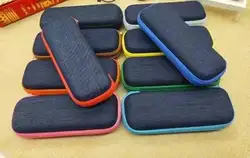 jean custom box sunglasses manufacturer of spectacle cases colorful zipper designer sunglasses case eyewear cases hot selling