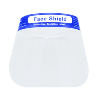 Китай Заводская поставка привлекательная цена безопасный медицинский полностью прозрачный защитный козырек для лица