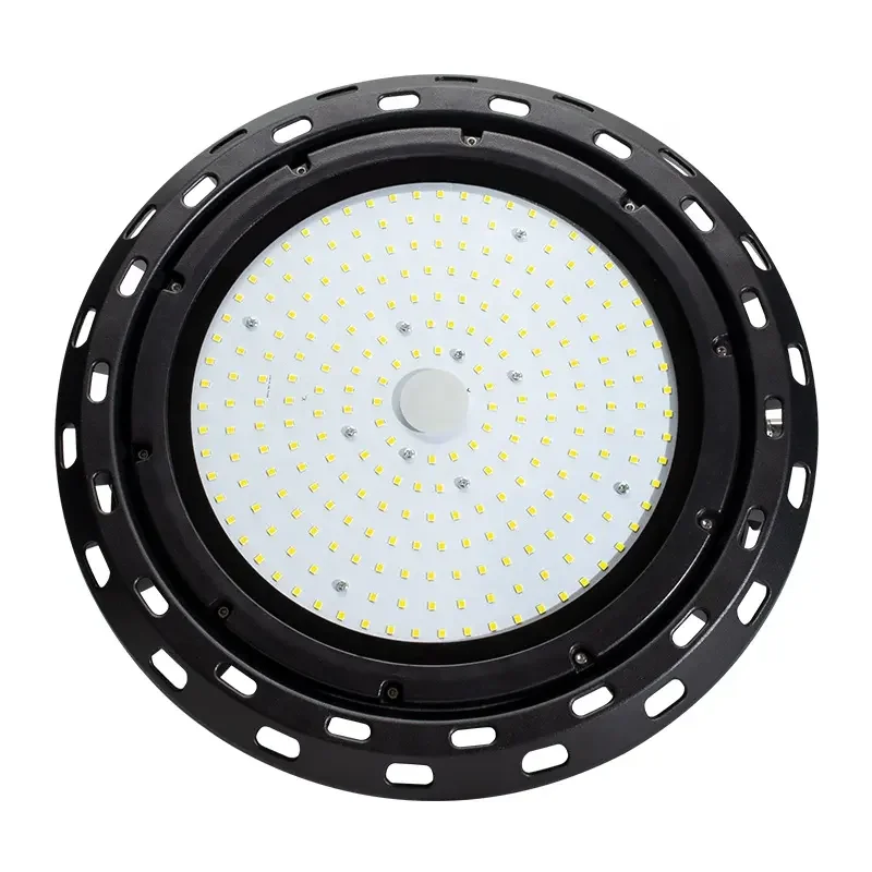 100w 150w 200w Ip65 Industrial Lighting Highbay Round Pendant Fixture Warehouse Shop Light Ufo Led High Bay Light