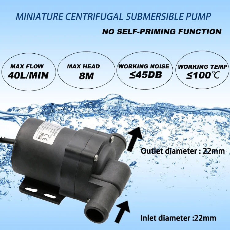 40LPM DC Solar Water Circulation Pump