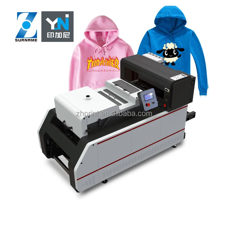 2024 hot sale a3 all-in-one dtf printer I1600 roll to roll for T shirt label heat transfer  a3 all-in-one dtf printer