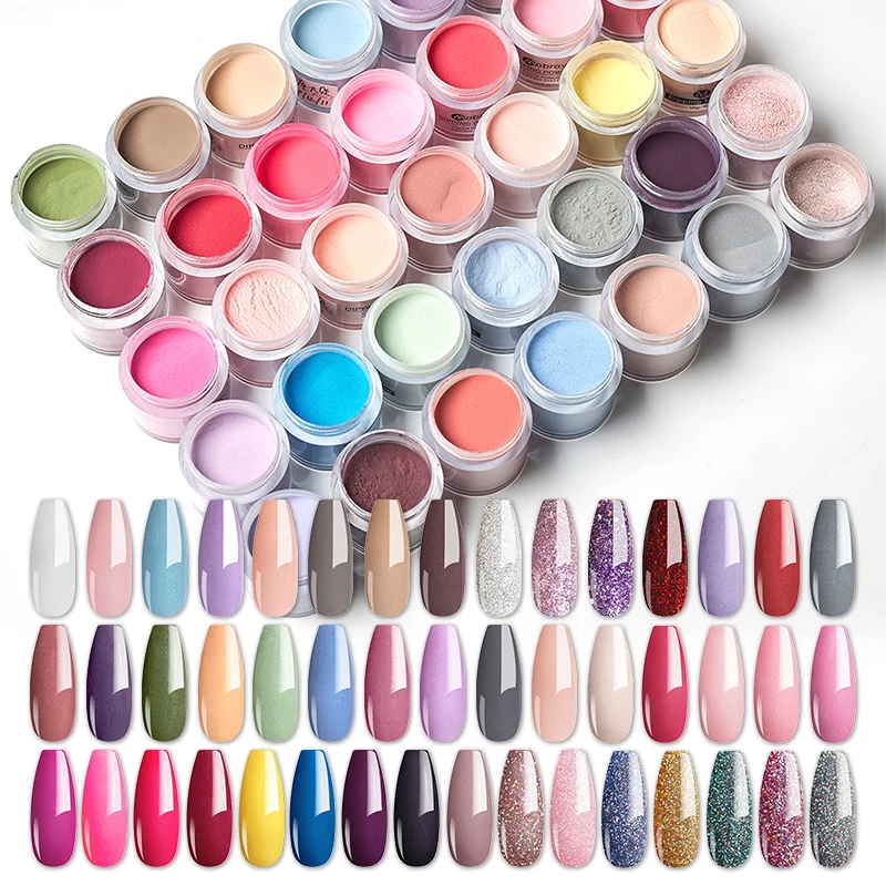 Acrylic Dipping Nail Nails And Custom Black System Logo Clear Bulk Oem Base Activator Dip Powder