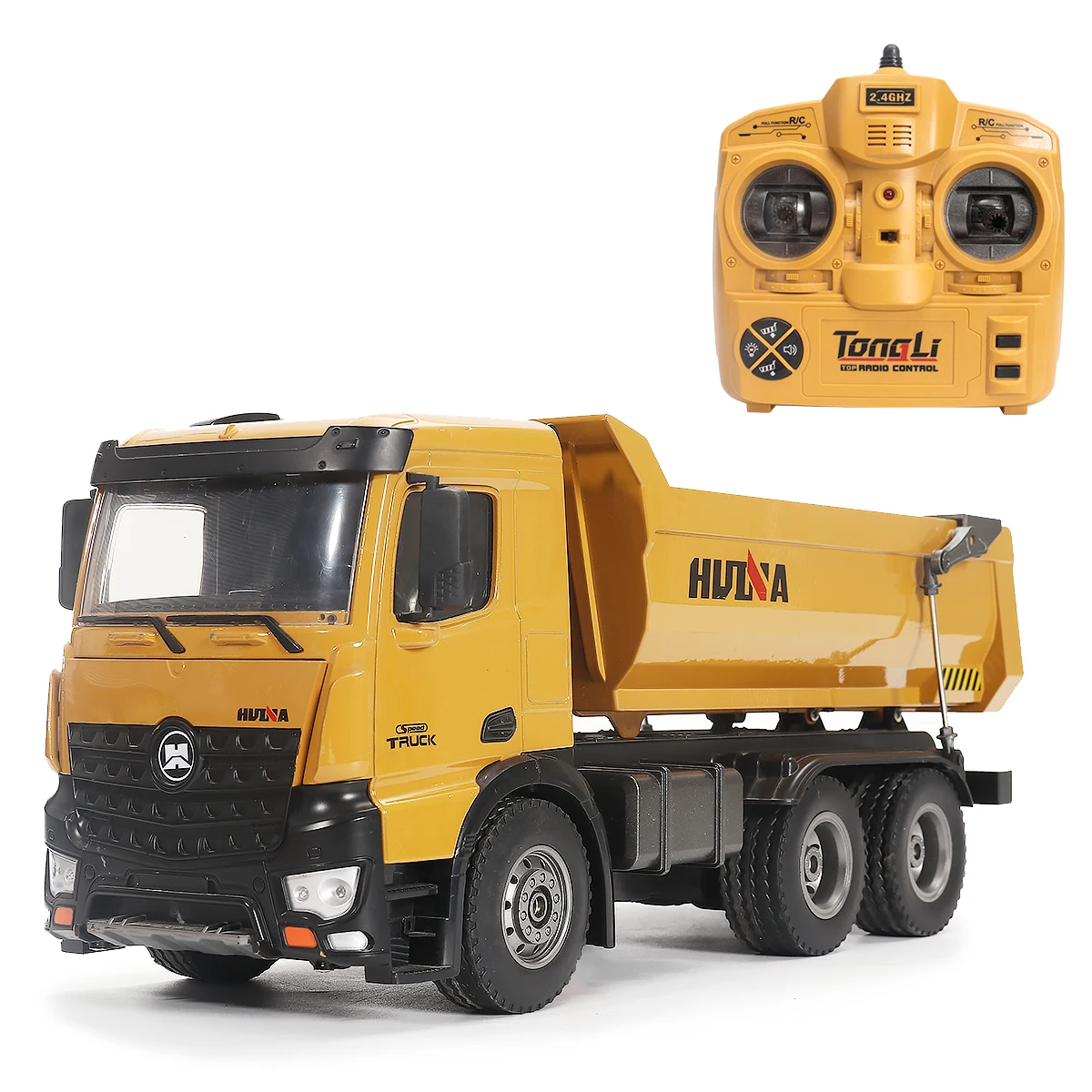 10 Channel Huina 1582 Metal&ABS Made Radio Control Dump Truck Model RC Car RC Trucks