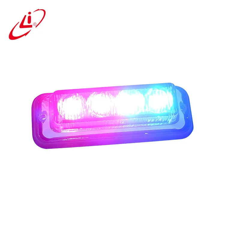LIYI High Quality Waterproof Innovative Led Red Blue Blubs Emergency Dash Light
