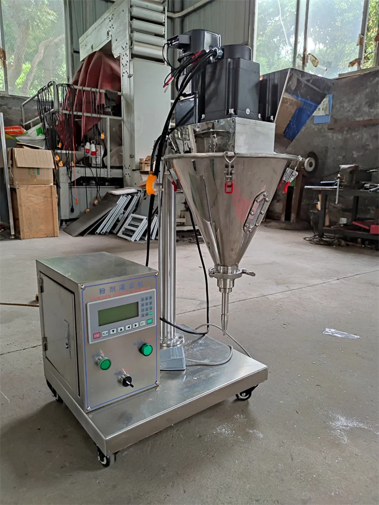 Semi-automatic manual small cartridge carbon toner powder refill filling machine
