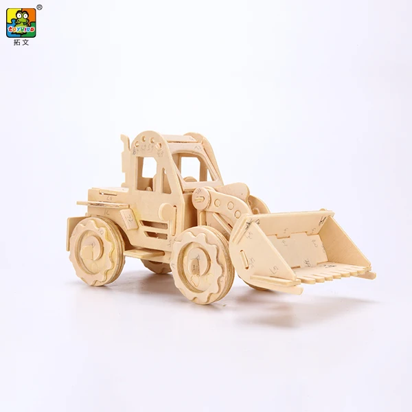 Excavator Toy Vehicle Truck Model Pull Back Metal Construction Truck Bulldozer Toy Wooden DIY boy Birthday party Gift Collection