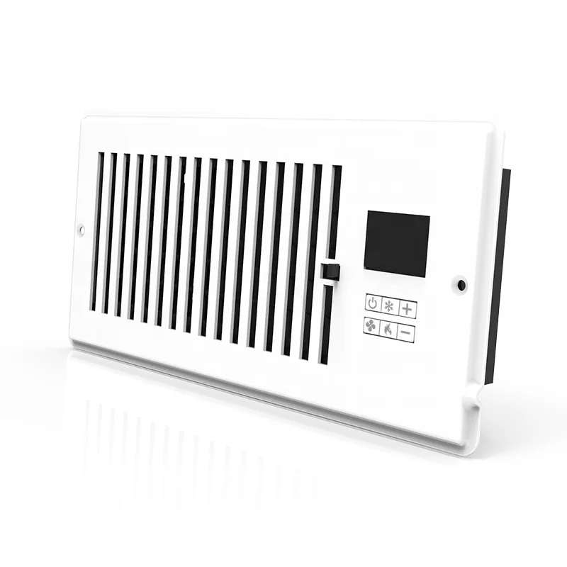 Good Quality Metal Register Cover with Fan,Booster Fan Register for HVAC Ventilation