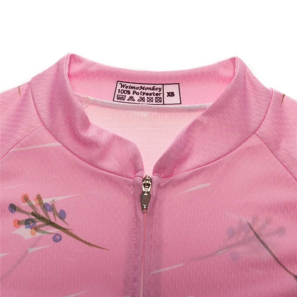 Women Breathable Racing Cycling Clothing Sweat Bike Jersey MTB Bicycle Shirt