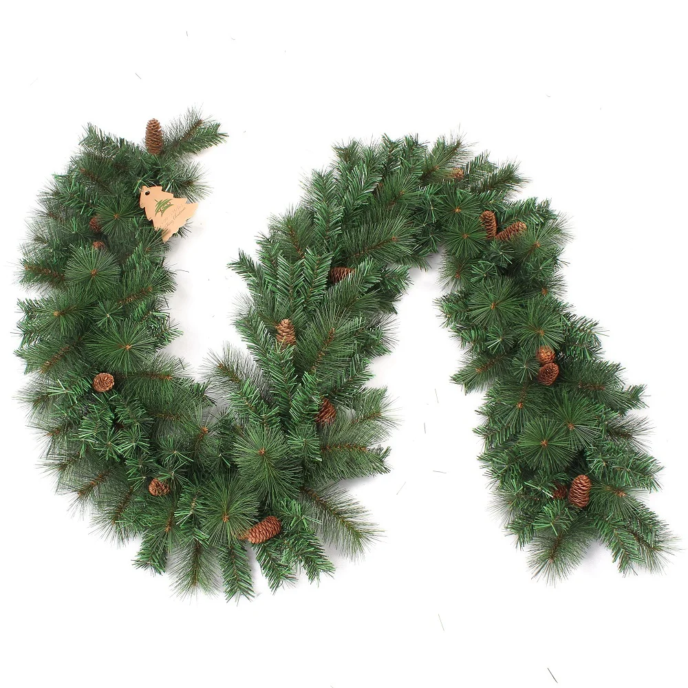 
Manufacture Wholesale 200cm Christmas Decoration Garland Artificial with Pine Needle 