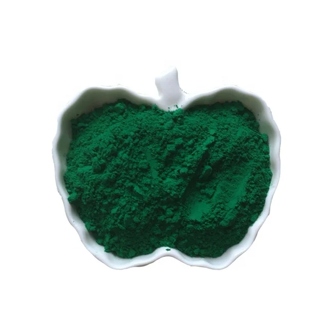 Pigment Manufacturer Produce Iron Oxide Green Pigment Phthalocyanine Green
