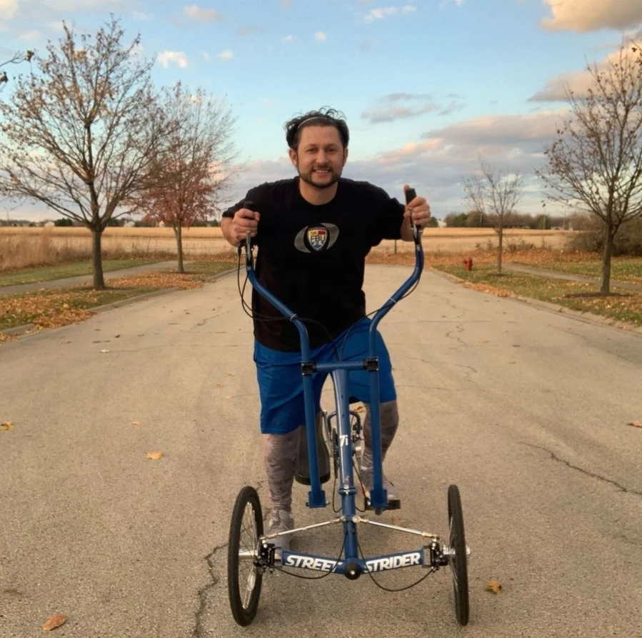 SD 8s Exclusive Price outdoor/indoor exercise equipment adjustable height foldable Bicycle STREETSTRIDER elliptical bike