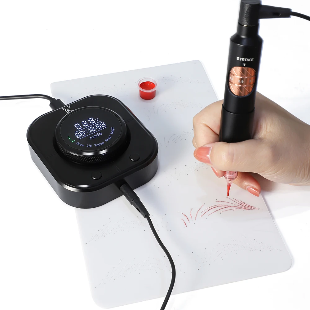 Naturalness Multifunctional YD Blink Pro X24 Permanent Makeup Machine for Brows Lips Scalp and Tattoos with One Year Warranty