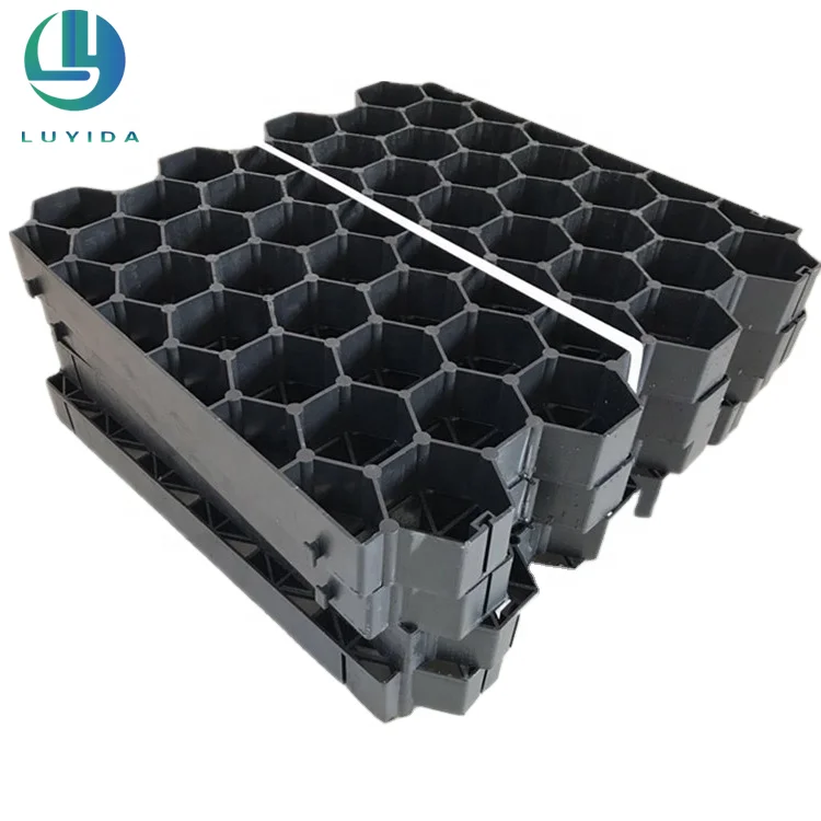 Plastic HDPE Grass Grid Paver Grass Lawn Paver Grid