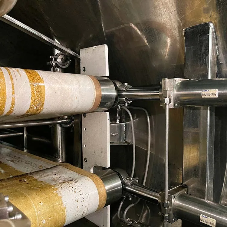 PLC Controlled Continuous Vacuum Belt Dryer for Traditional Chinese Herb Extract Liquid & Paste New Food Drying Equipment