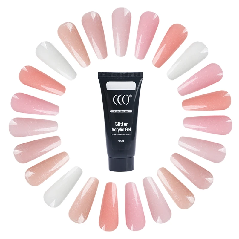 Glitter Gel Paint Nail Art Wholesale Nail Glitter Acrylic Glitter Acrygel