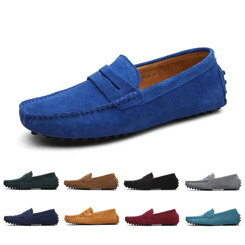 
 Мужские модные индивидуальные деловые туфли, простые мужские дышащие легкие туфли для вождения, лоферы  