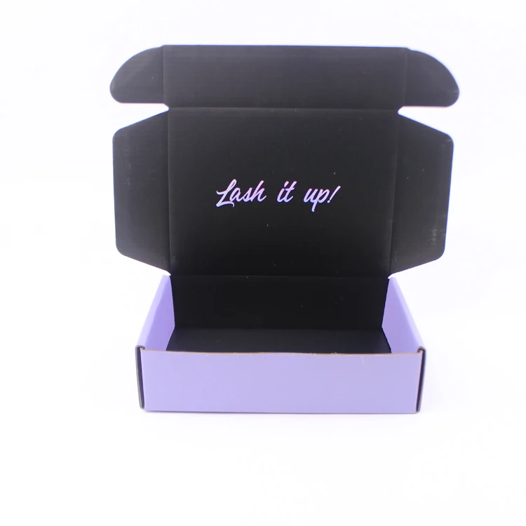 Wholesale Price  Small Shipping Packaging Kraft Paper Mailer Paper Box