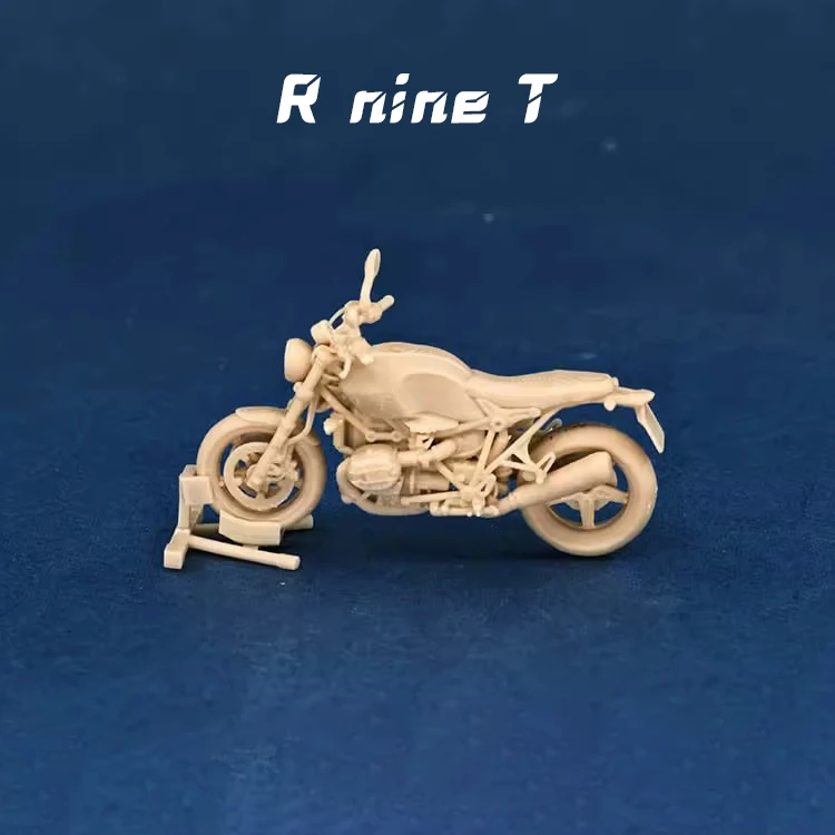 1/64 Motorcycle R nineT Model Car Diorama Uncolored Resin Garage Scene Repair Tools Decoration Simulation Scene Toy