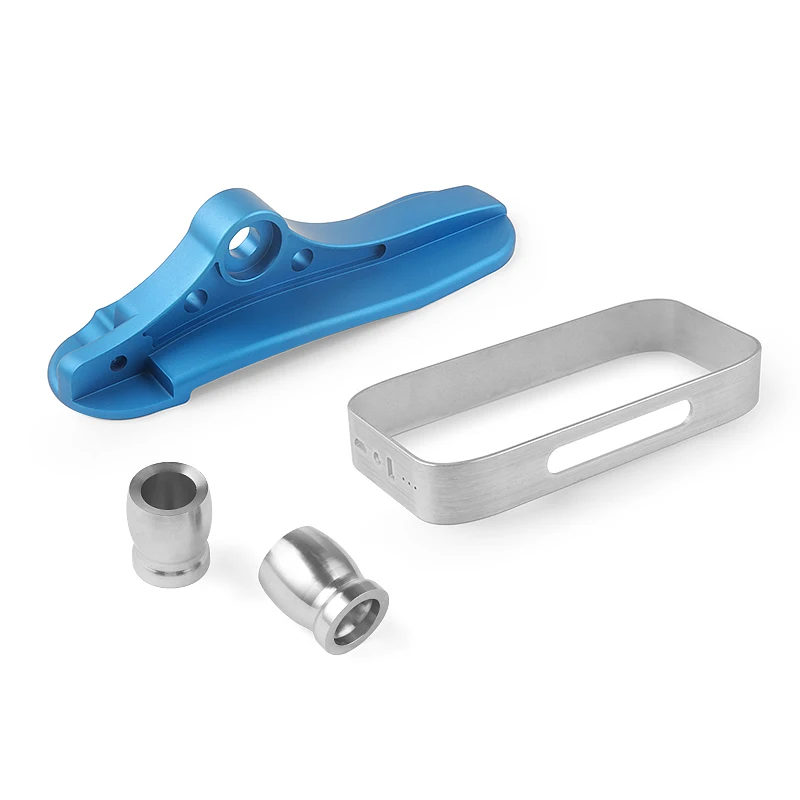 Precision 5-Axis CNC Machined Aluminum Baffles Suppressor Parts Machining Drone Parts OEM Metal Parts CNC Milling Service
