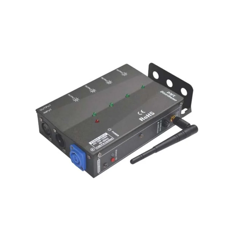 2 Channels DMX Lighting Amplifier Mini 2 Way Splitter DMX Distributor